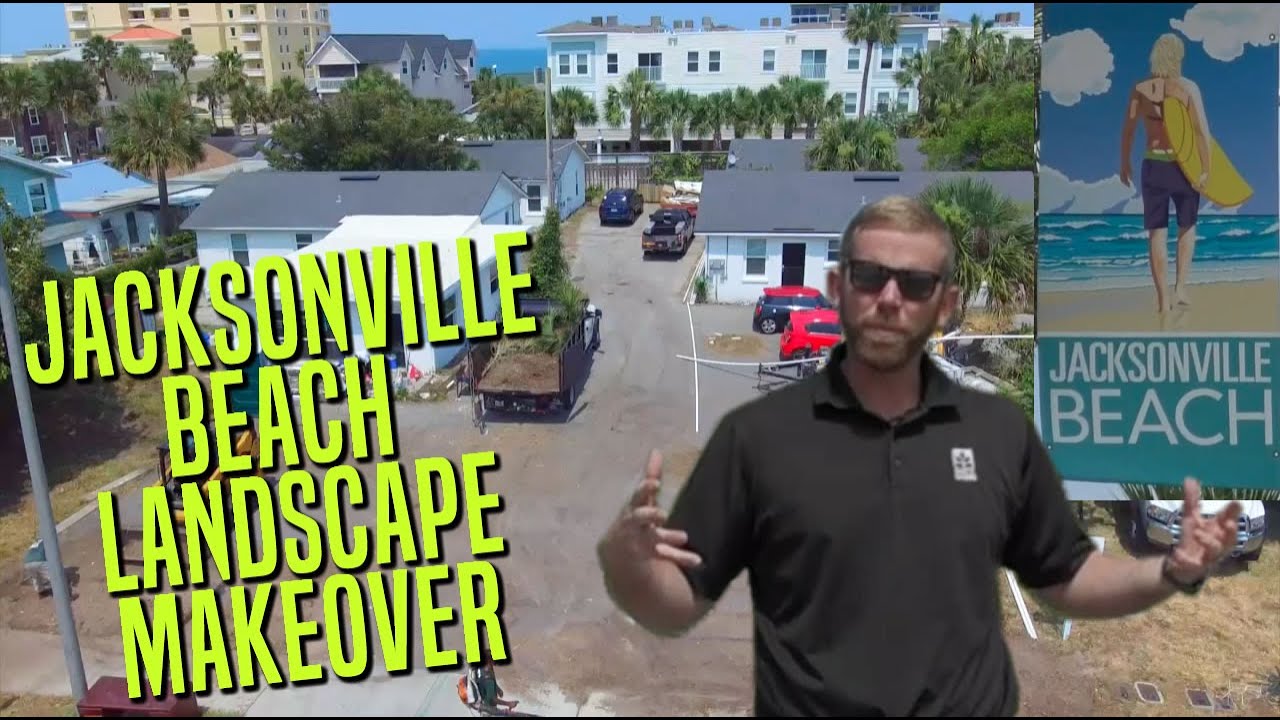 Jacksonville Beach Motel Landscape Makeover!
