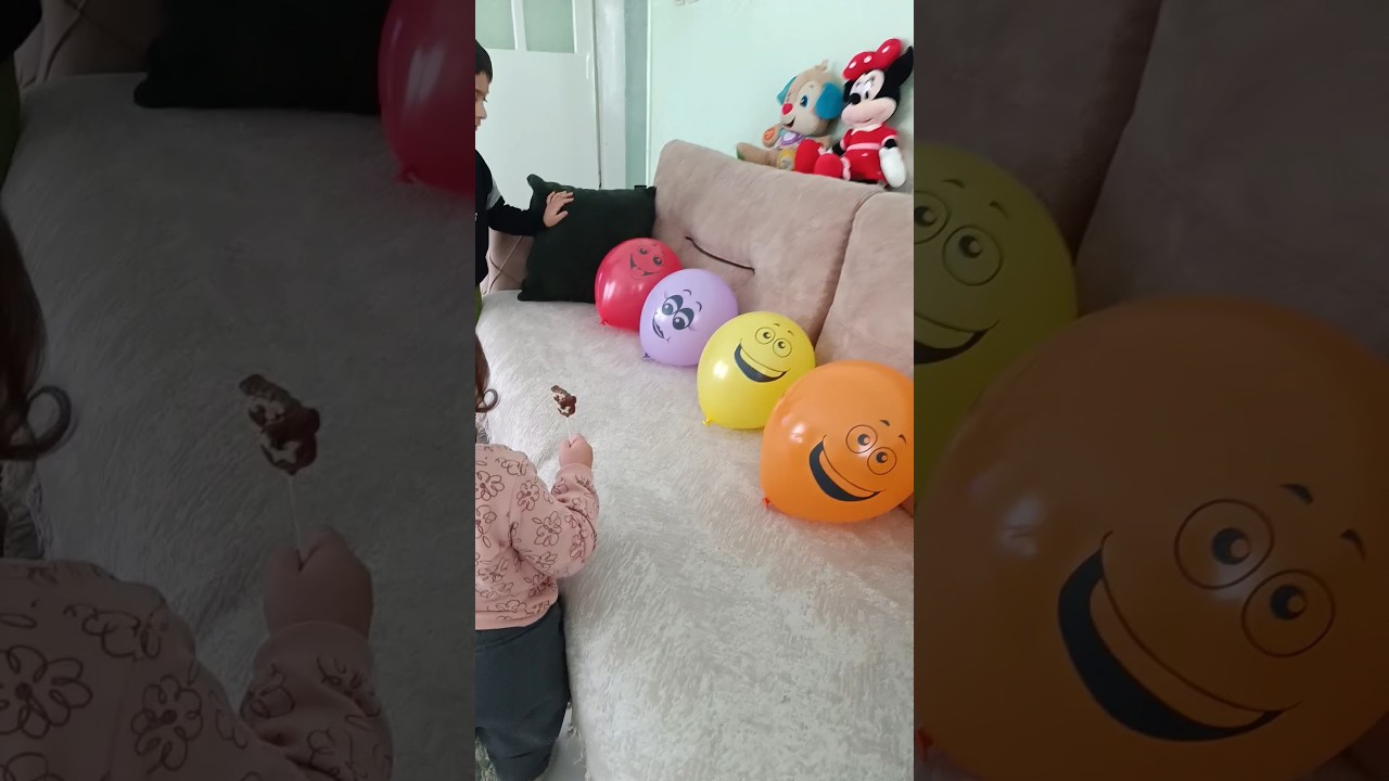 😱 Balon patlatma 😱🤹🎉 