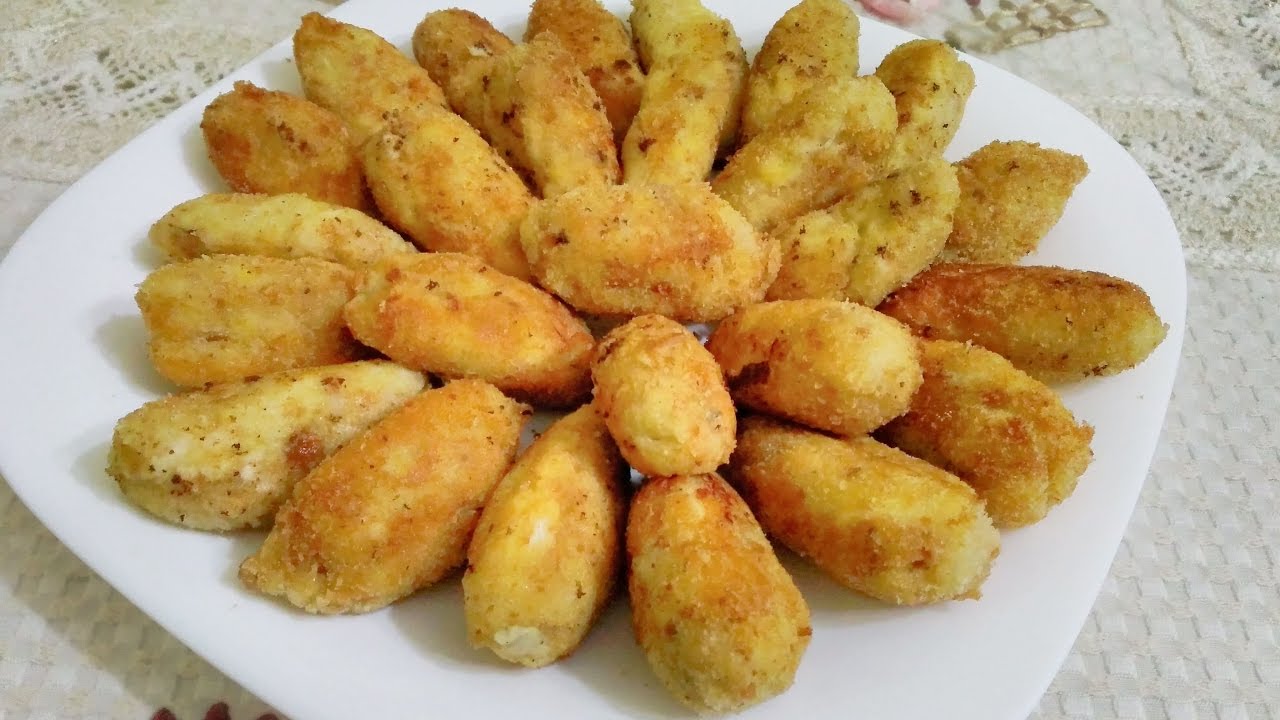Croquettes de Poulet au Béchamel -     وصفة روووووعة و تدوب في الفم لصبيعات الدجاج بالبيشمال