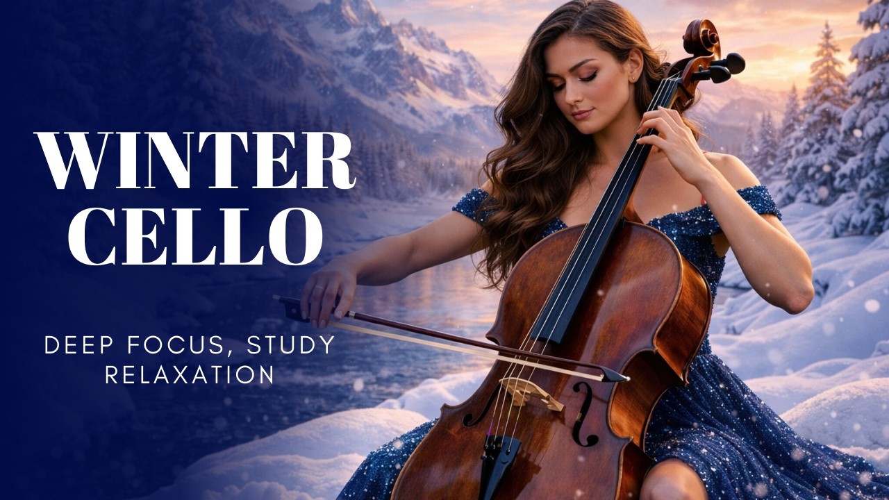 Melancholic Cello & Piano | Deep Focus, Study, Relaxation & Late Night Thinking