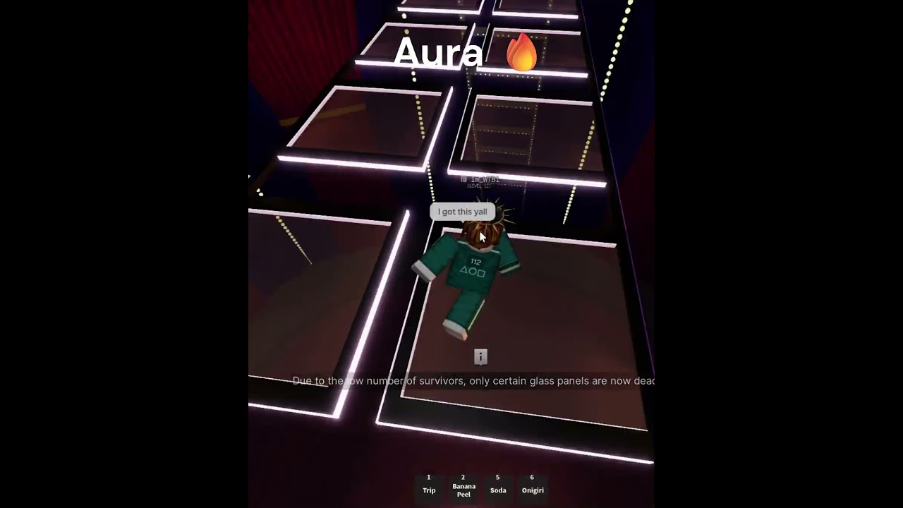 Aura farming #roblox #squidgame