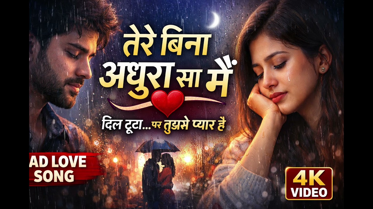 Tere Bina Adhura Sa Main 💔 | Sad Love Lofi Song 2026 | Heartbroken Hindi Song | Male & Female Duet