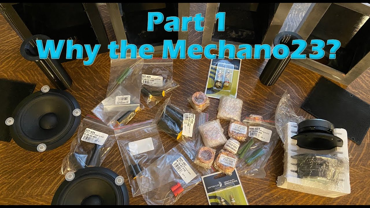 Mechano23 Part 1: Why this speaker?