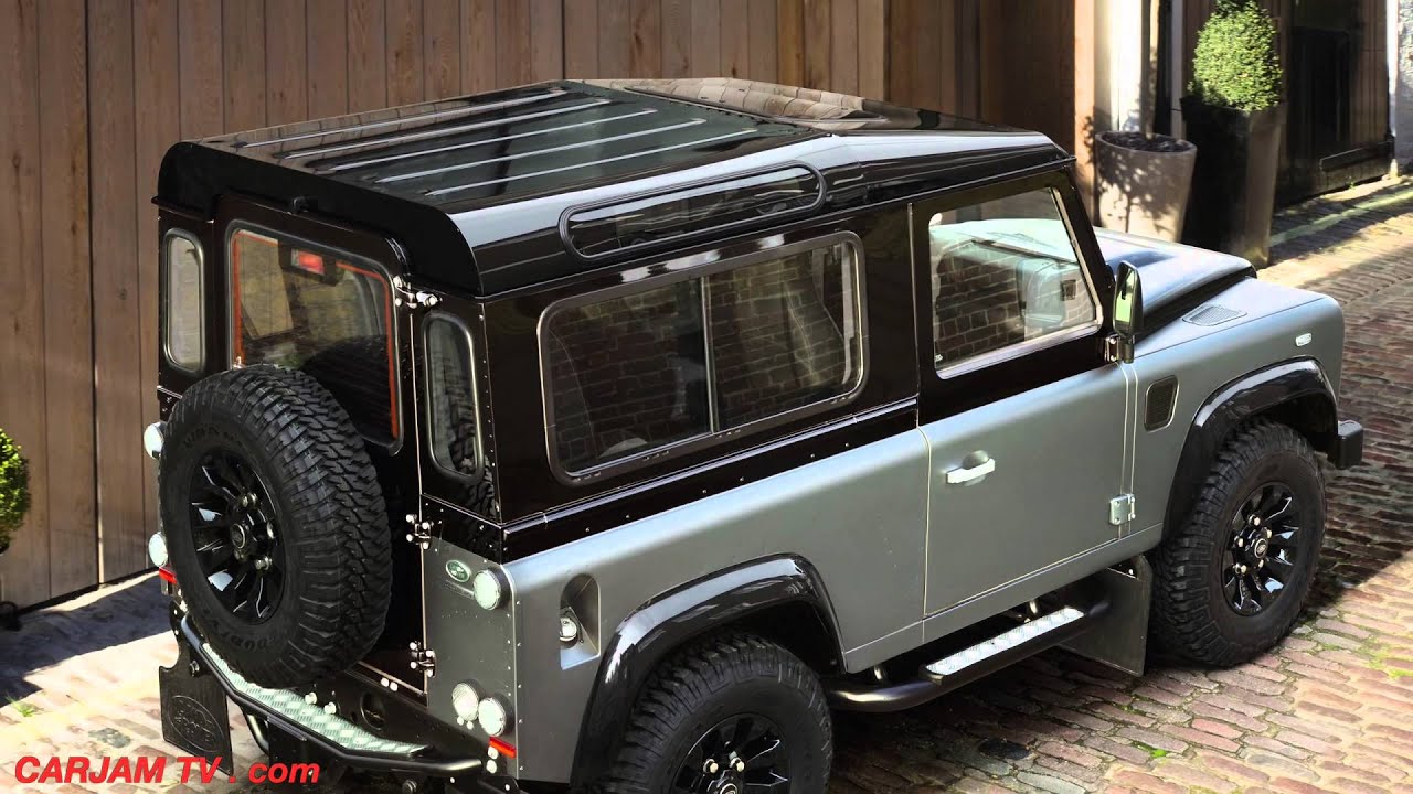 Land Rover Defender AUTOBIOGRAPHY Final Limited Edition 2015 Land Rover Defender Interior CARJAM TV