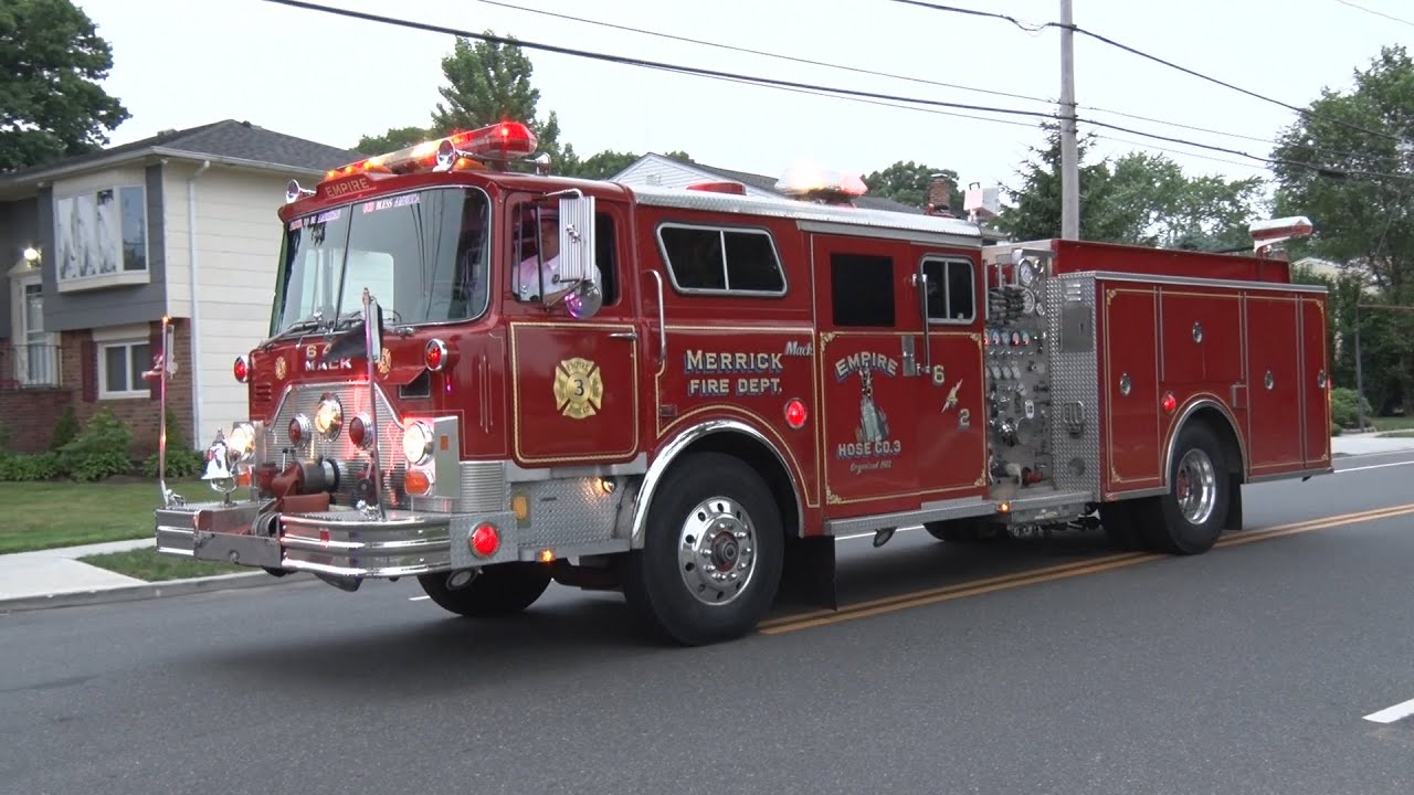 2016 Nassau County,NY Firemen's Parade  7/9/16  part 2 of 2