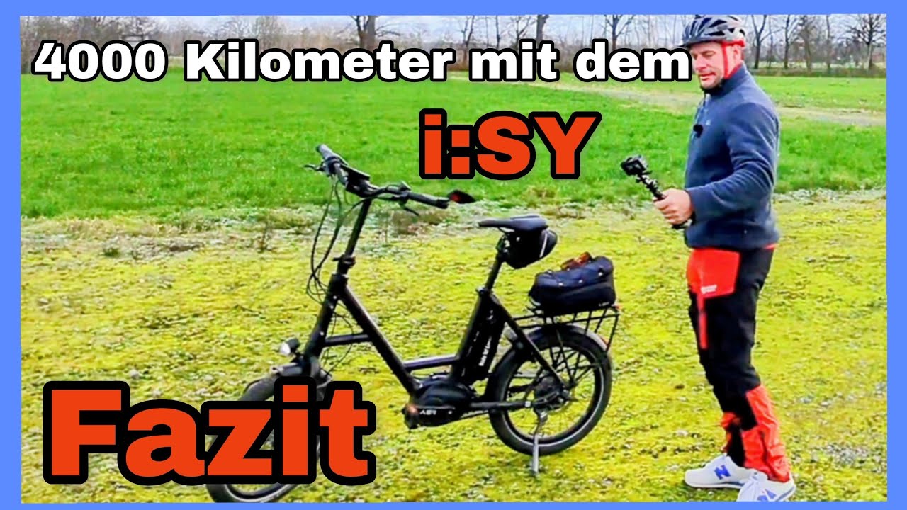 4000 Kilometer mit dem i:SY Kompakrad | lohnt sich ein E-Bike Kompaktrad | Vor und Nachteile vom iSY