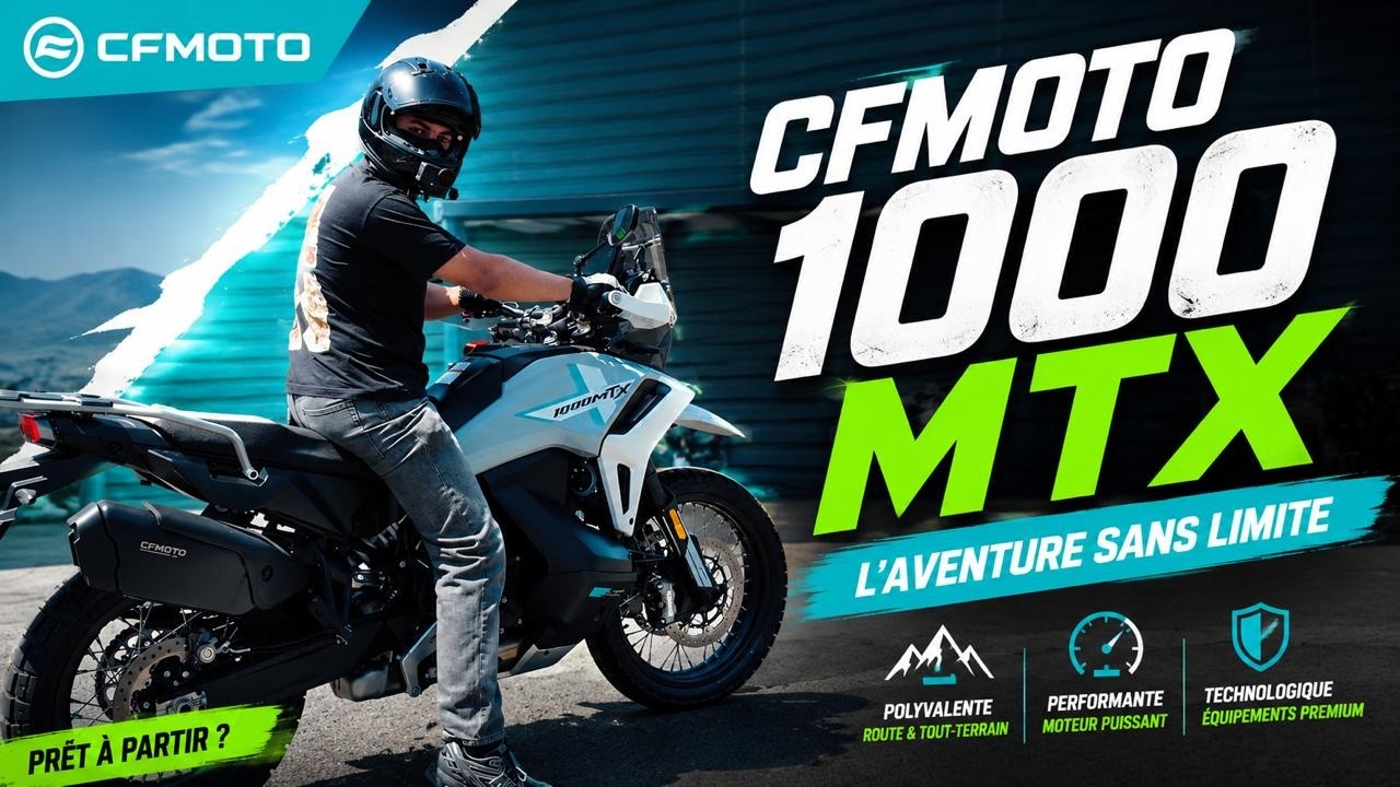 Une moto chinoise &agrave; 10 000 euros... &ccedil;a vaut quoi ? CFMOTO 1000MTX