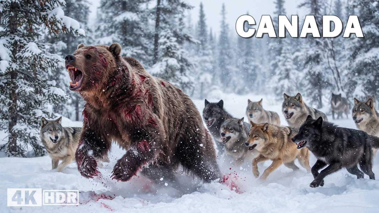 WILD CANADA | The Great Predators That Dominate the Frozen Kingdom | Nature Animal Documentary