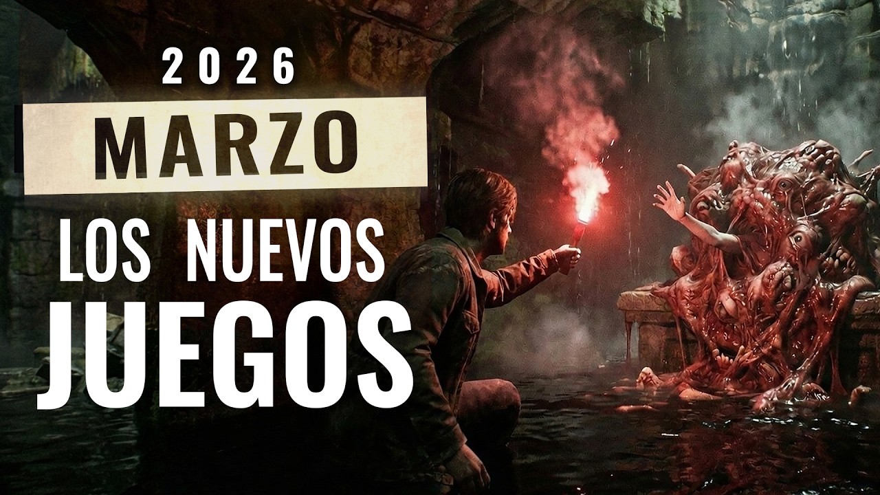 LOS VIDEOJUEGOS MÁS IMPORTANTES QUE SALEN EN MRAZO 2026