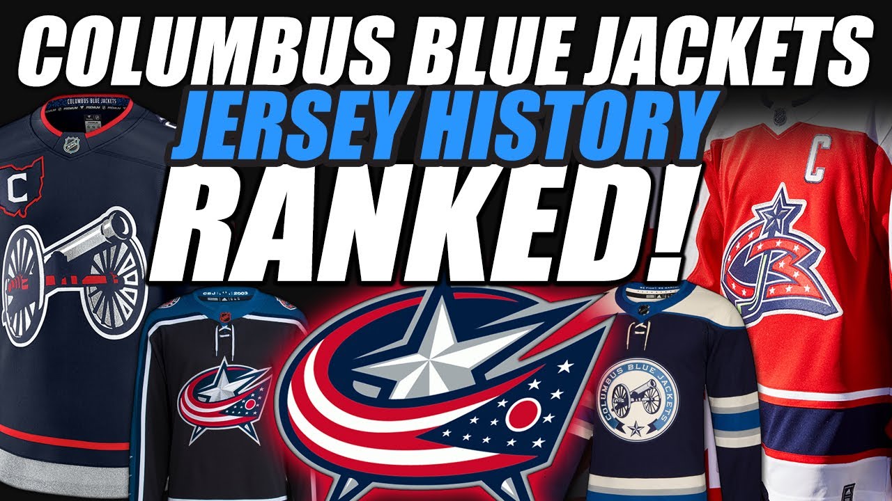 NHL Columbus Blue Jackets Jersey History RANKED!