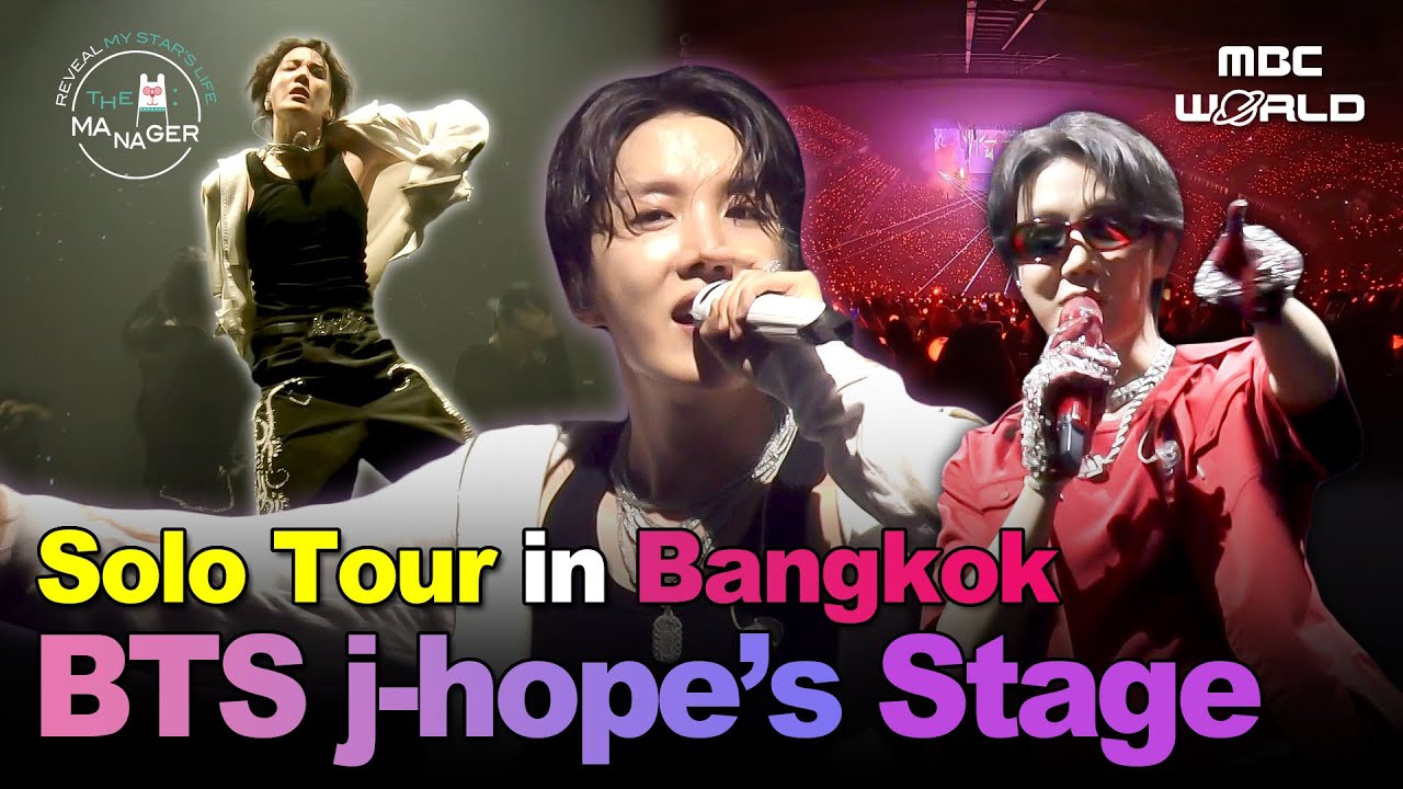 [Sub] Bangkok Fans Sing in Korean? BTS J-Hope's First Solo World Tour: Stage & Backstage #BTS #JHOPE