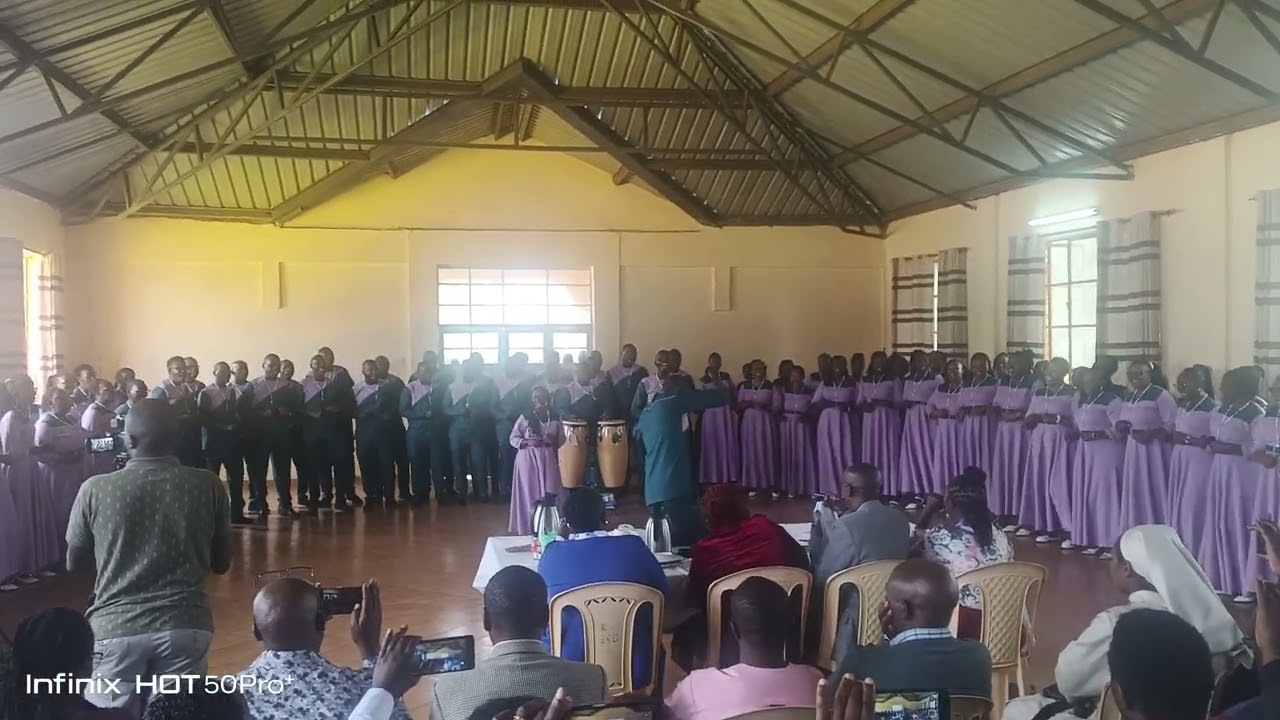 Arch-diocese of nyeri performing Own composition Agendi a mwihoko 2025 #catholic #festivals