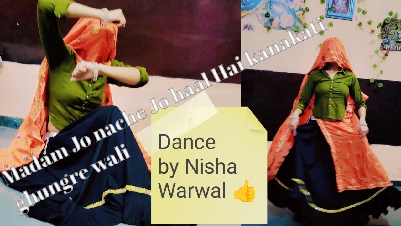Madam Jo nache Jo haale kanakati ## meena dance ##cover by Nisha Warwal 👍🙏