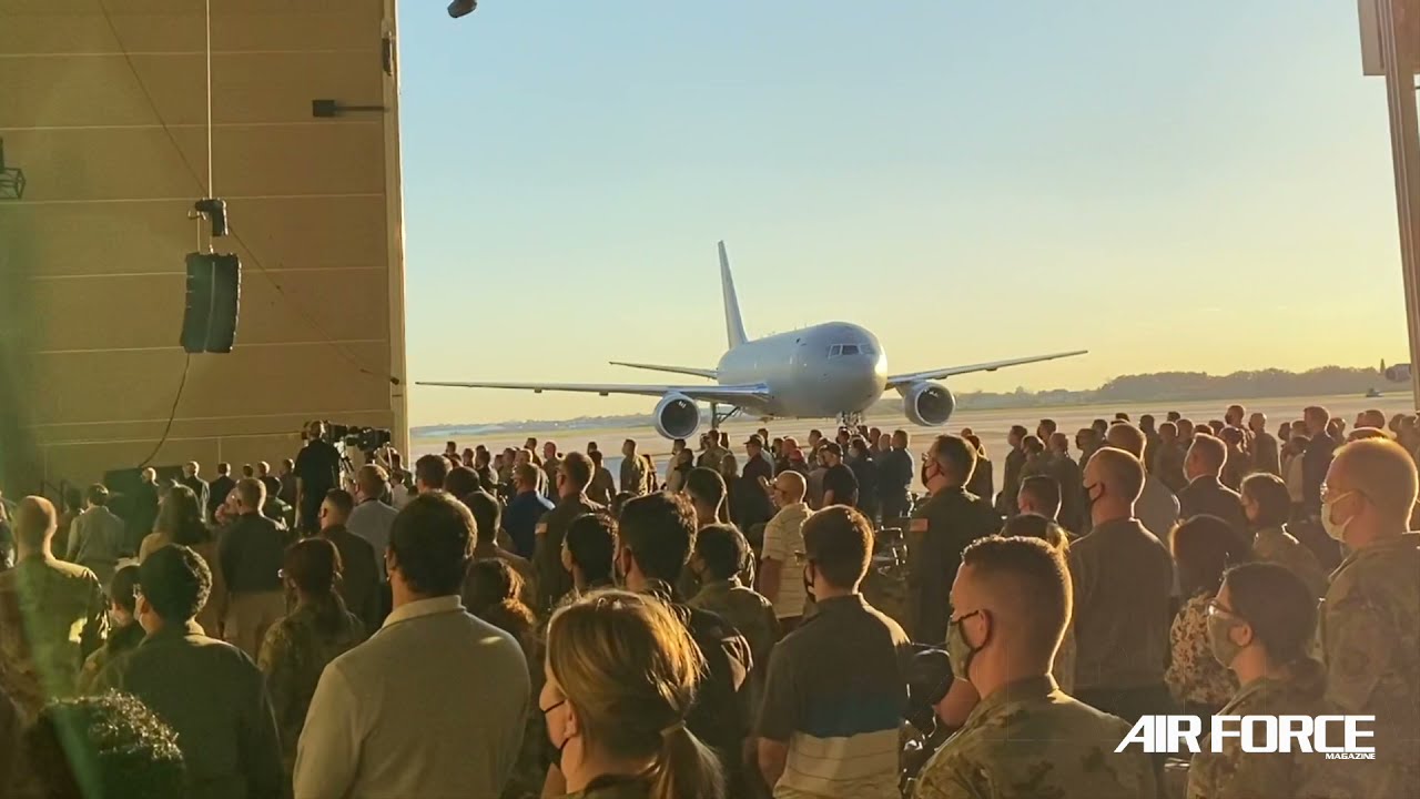 KC-46 Arrives At Joint Base McGuire-Dix-Lakehurst