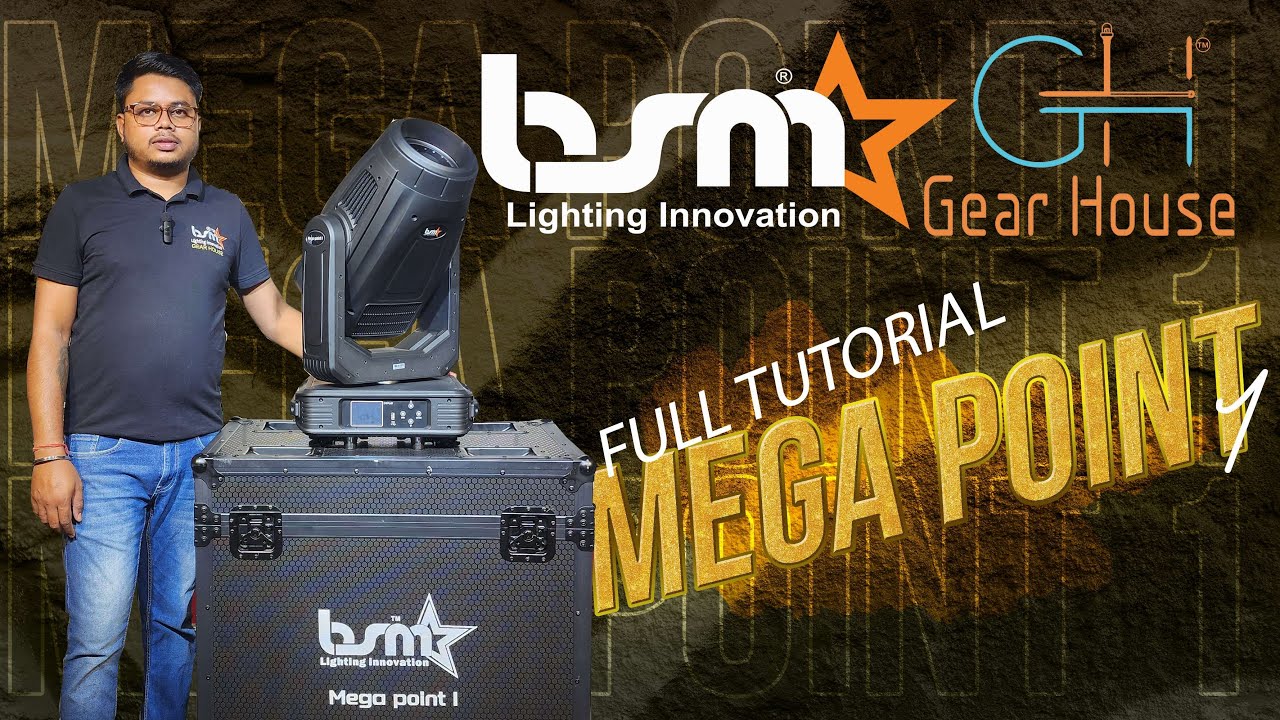 BSM Mega Point I BSW CMY+CTO Long Range Sharpy LightIIबीएसएम मेगा प्वाइंट Iबीएसडब्ल्यू सीएमवाई+सीटीओ