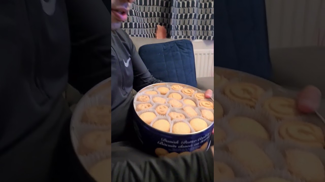 NFL AND DANISH COOKIES ROYAL DANSK