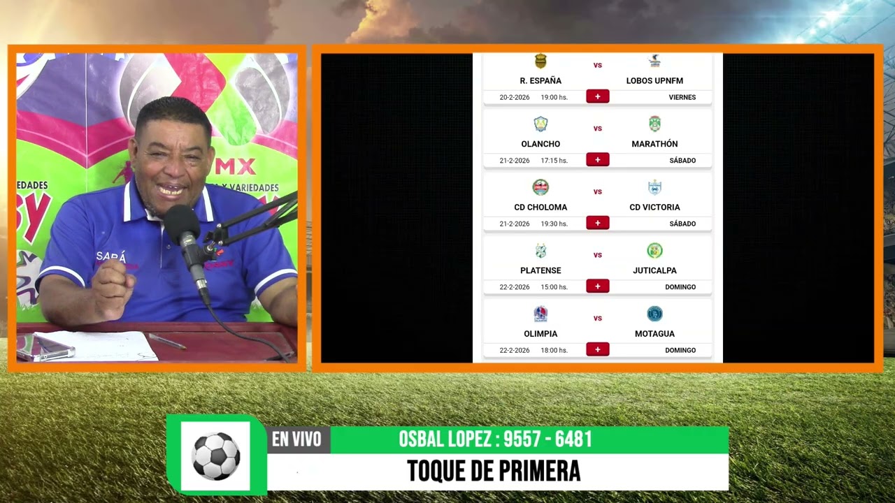 A SI SE JUGARA LA JORNADA #7 HORA Y DÍAS DEL CLÁSICO CAPITALINO ENTRE MOTAGUA Y OLIMPIA