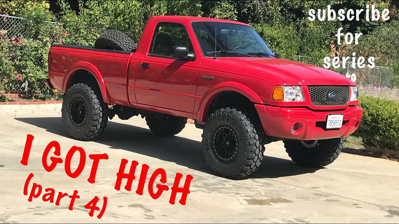 Лифт подвески и большие шины! [часть четвёртая] проект Ford Ranger EDGE 2002 года