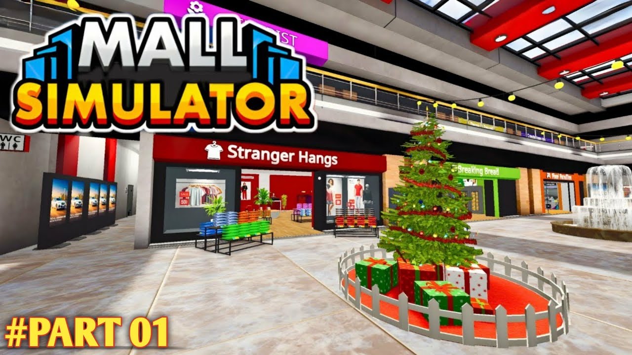 MY FIRST DAY IN MALL SIMULATOR ANDROID GAMEPLAY #part1 #mallsimulator