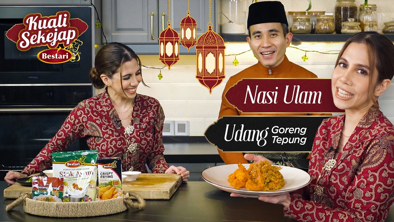 EP 1 | Kuali Sekejap x Bestari | Shahril dan Chef Anis Nabilah menu Raya special dengan Bestari 😋🦐