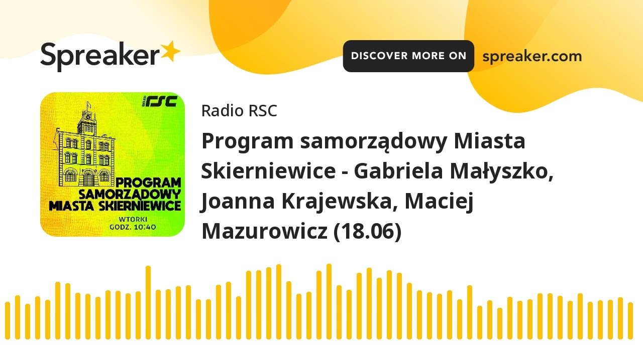 Program samorządowy Miasta Skierniewice - Gabriela Małyszko, Joanna Krajewska, Maciej Mazurowic