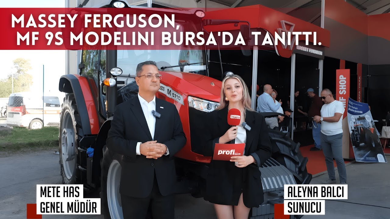 Massey Ferguson , MF 9S amiral gemisini tanıttı | Mete Has - BurTarım 2024