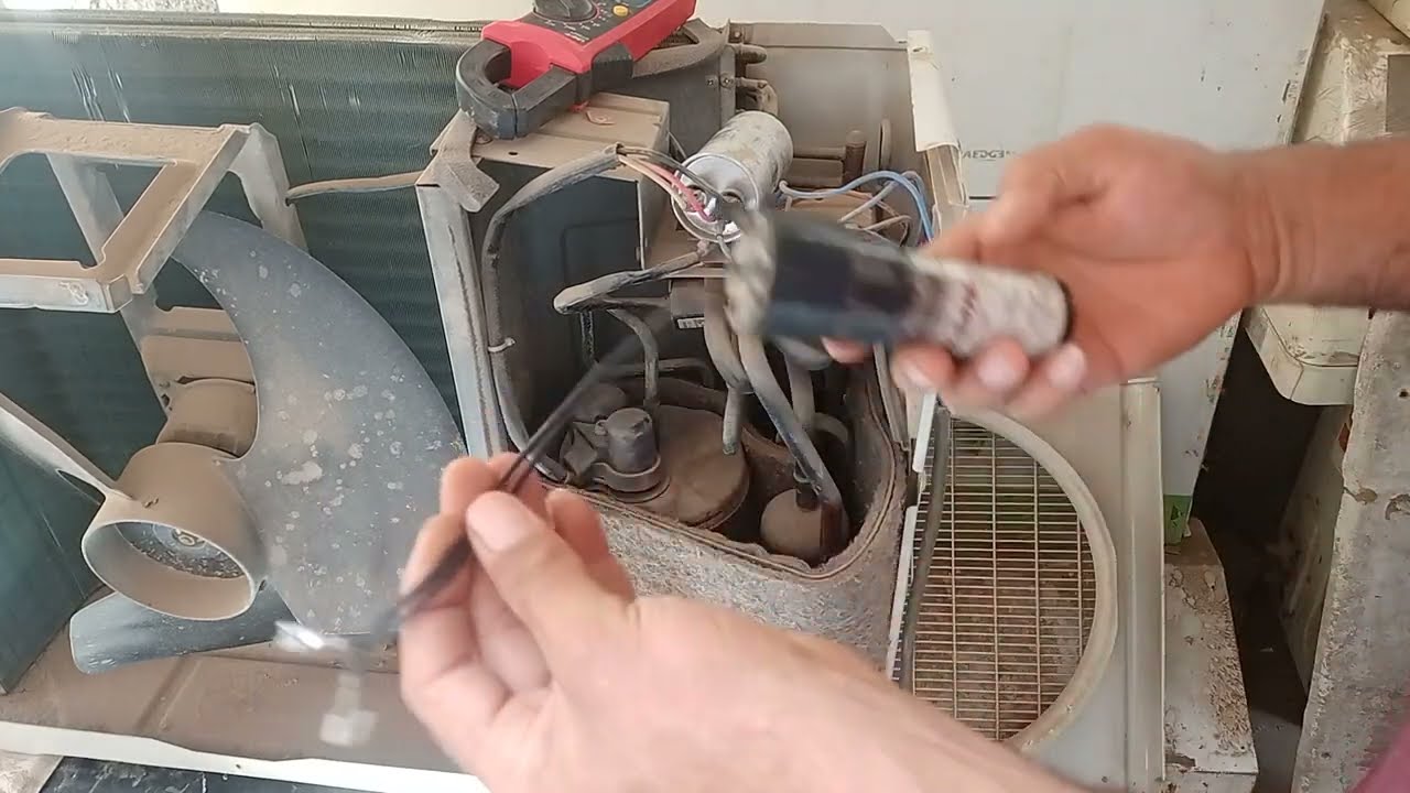 كيفيه اختبار كباس التكييف لمعرفة تالف ام سليم