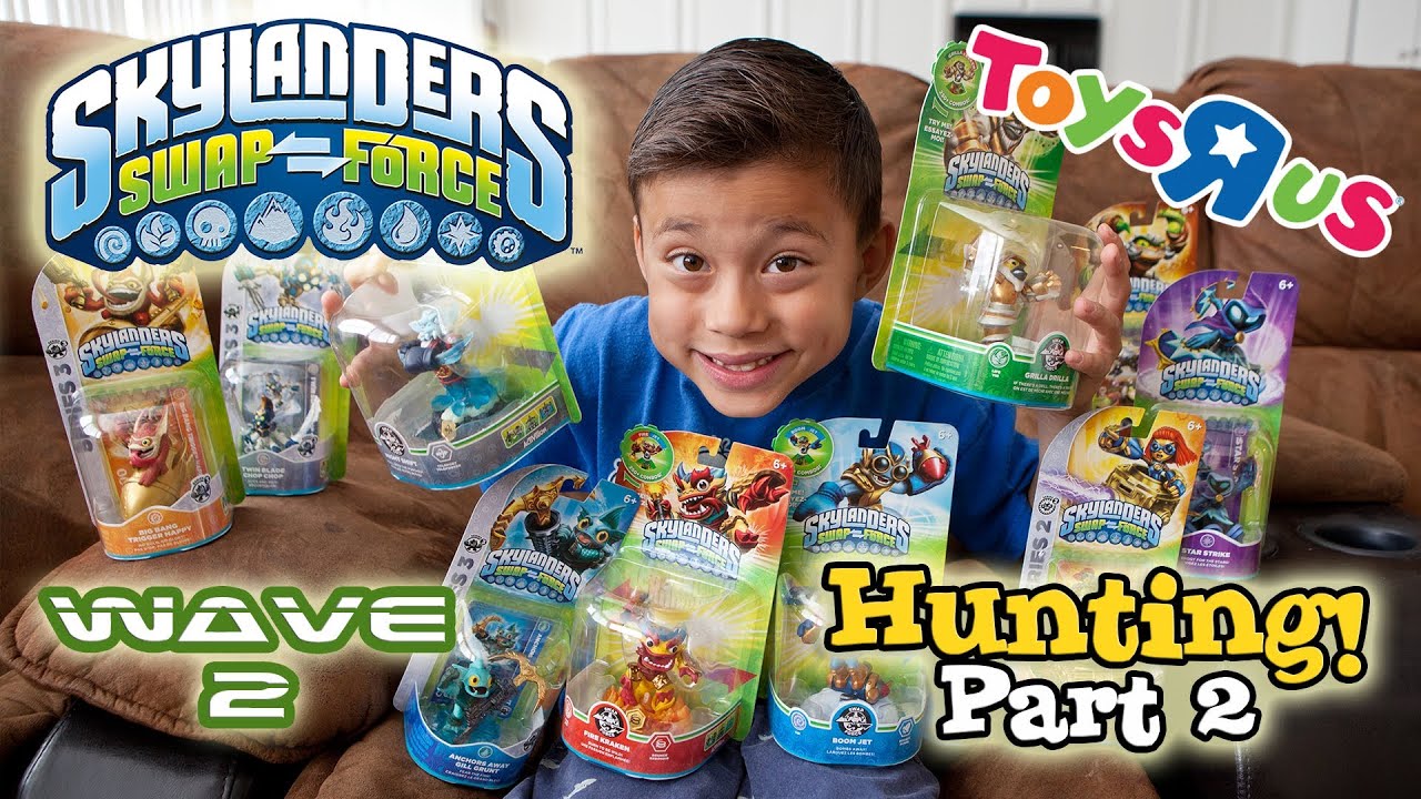 Skylanders SWAP FORCE HUNTING - PART 2 - WAVE 2 available at Toys 