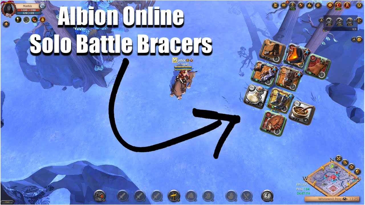 BATTLE BRACERS ARE OP 😲| ALBION ONLINE SOLO ROAMING