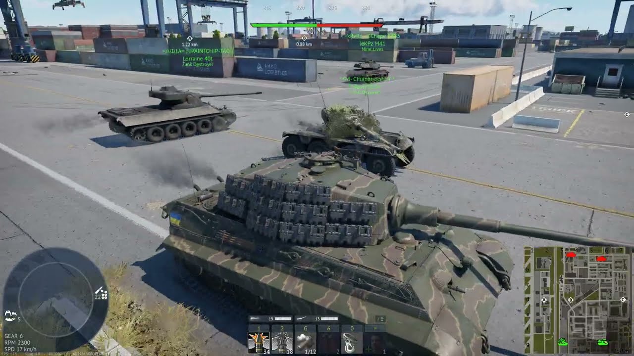 The unkillable King Tiger. A double future film :)
