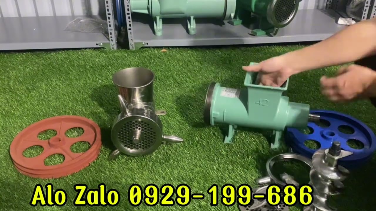 Cối đùn thịt,cối đùn xương,cối xay ốc,cối xay chả ,cối đùn cám viên 42 gang và 42 inox