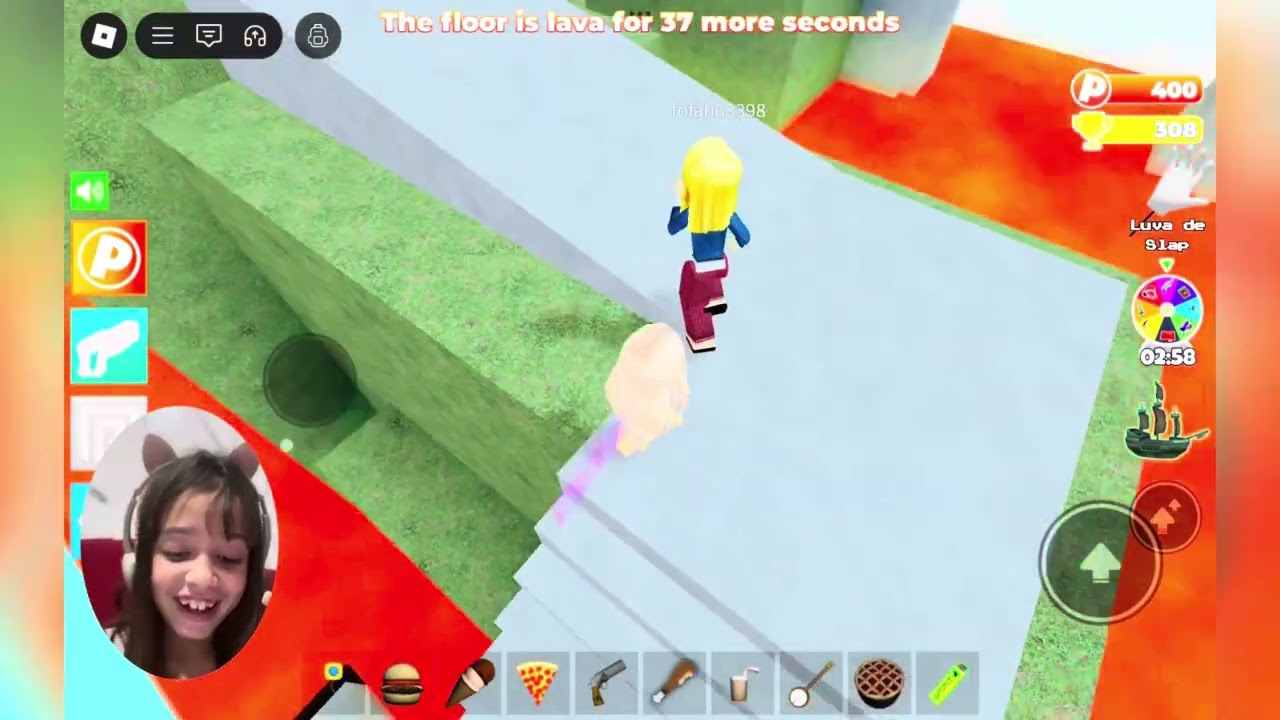 Minha Vó Tentando Jogar “O Chão é Lava” no Roblox! 😂 | 4 Tentativas Hilárias!