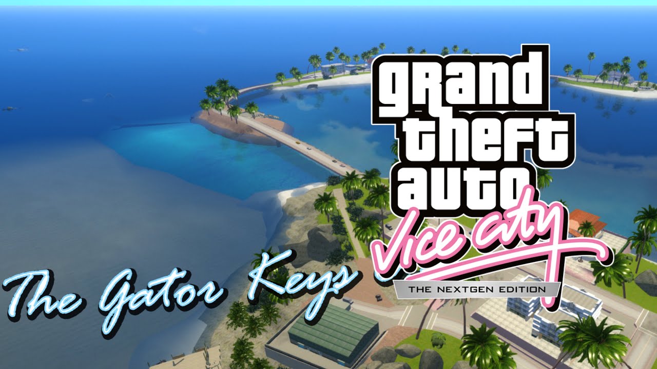 GTA Vice City Next Gen Edition - The Gator Keys 0.3.5 Mod Showcase Gameplay