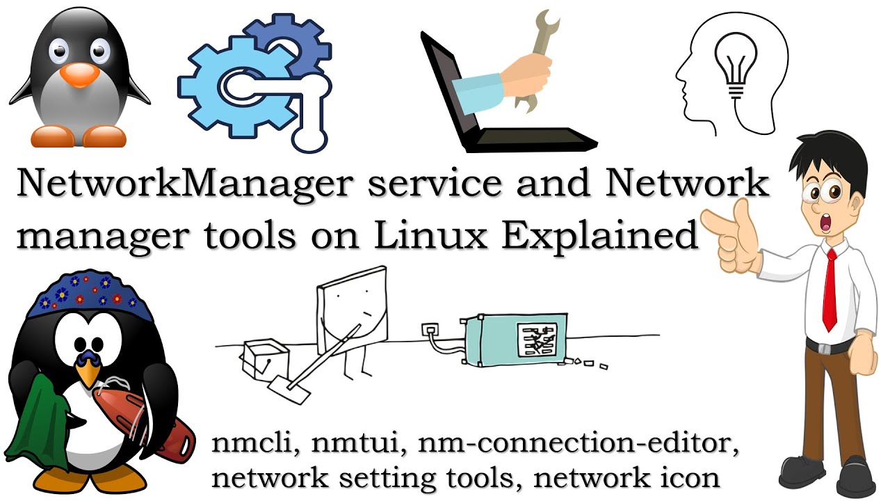 Что такое NetworkManager | Инструменты NetworkManager | Как управлять службой NetworkManager в Linux