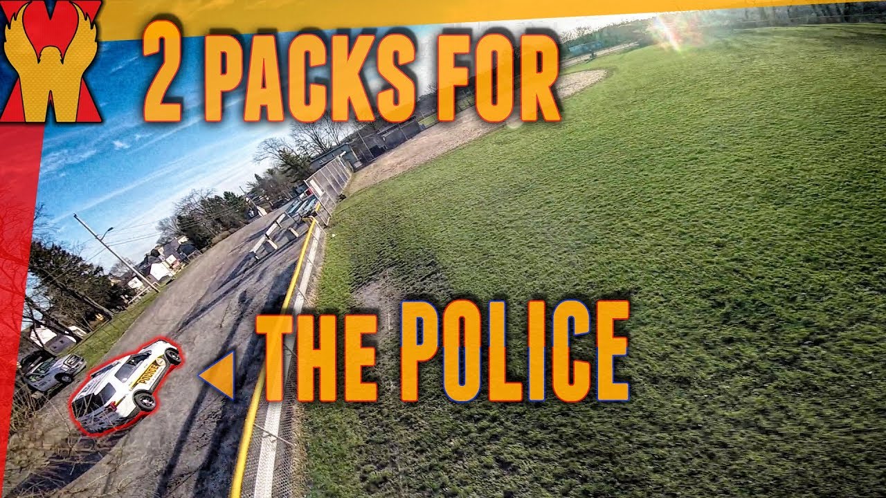 2 packs for the Police - Race drone freestyle Pittsburgh
