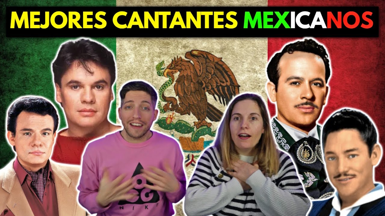 🇲🇽 LAS 10 MEJORES VOCES MASCULINAS de MÉXICO | ESPAÑOLES REACCIONAN a MÚSICA MEXICANA