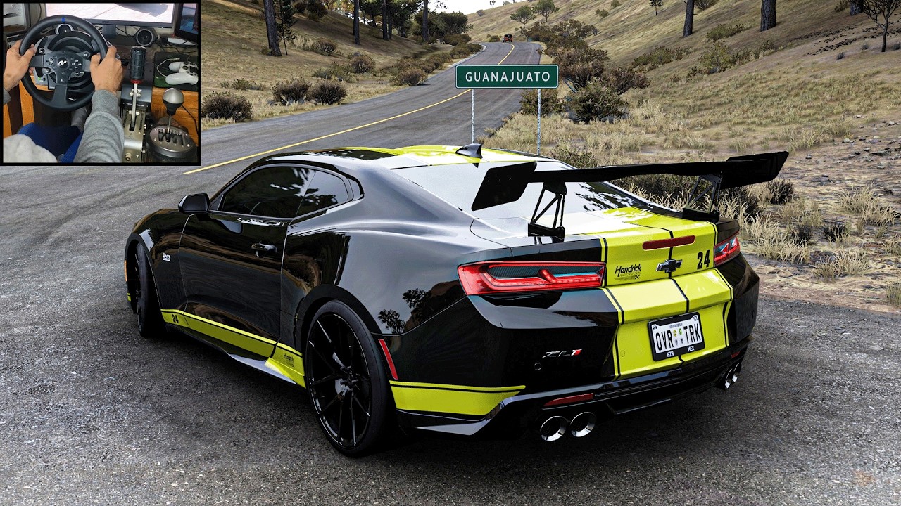 Chevrolet Camaro ZL1 - Forza Horizon 5 | Thrustmaster T300RS Gameplay