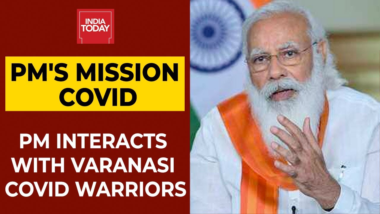 Fighting Covid Battle | PM Narendra Modi Interacted With Varanasi Doctors, Paramedical Staff