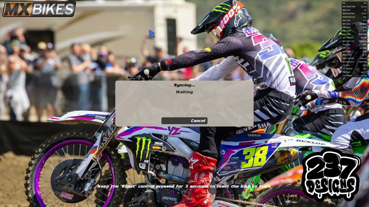 just raw mx bikes gameplay