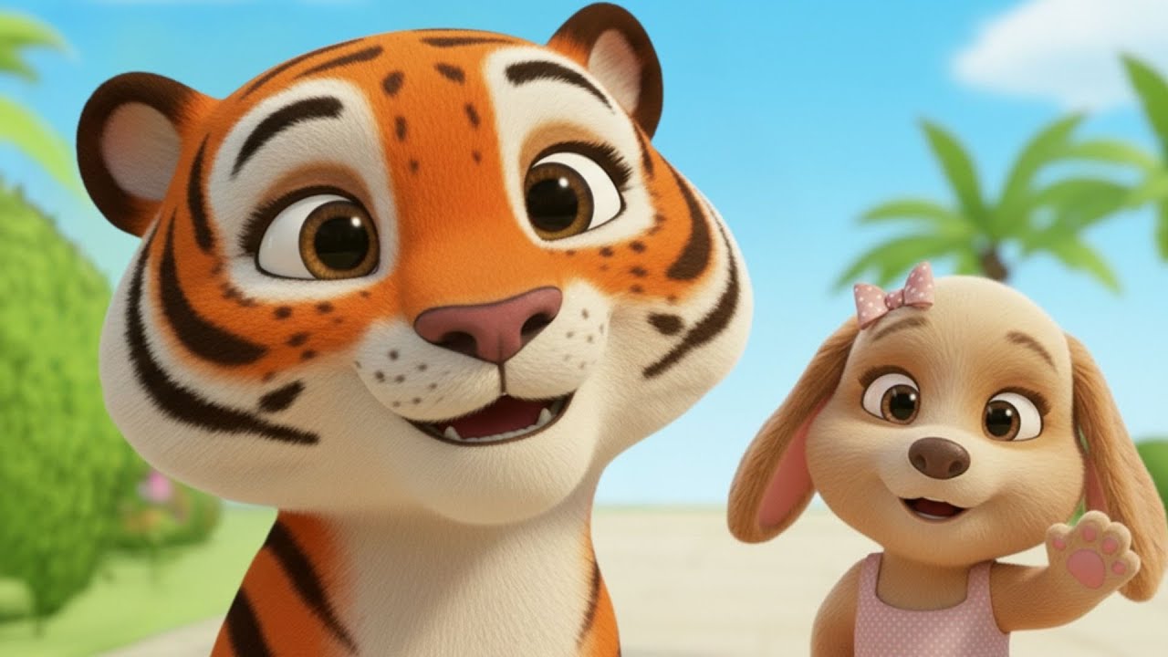 Learn Zoo Animals in Spanish 🦁🐯 | Animales del Zoo | Fun Kids Song #2