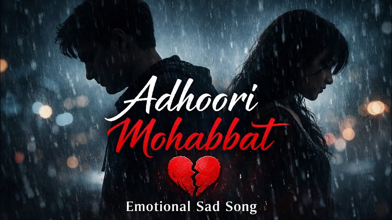 Adhoori Mohabbat |💔 Ek Hindi Emotional Sad Song hai |💔