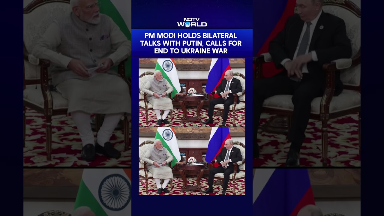PM Modi Holds Bilateral Talks With Putin, Calls For End To Ukraine War