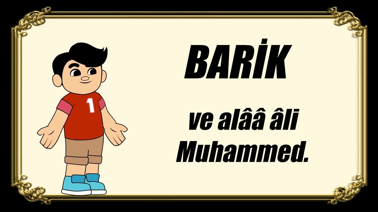 Çocuklar için Barik Duası (7 Tekrar)