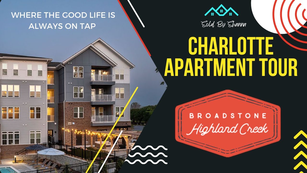 Charlotte Apartment Tour - Broadstone Highland Creek