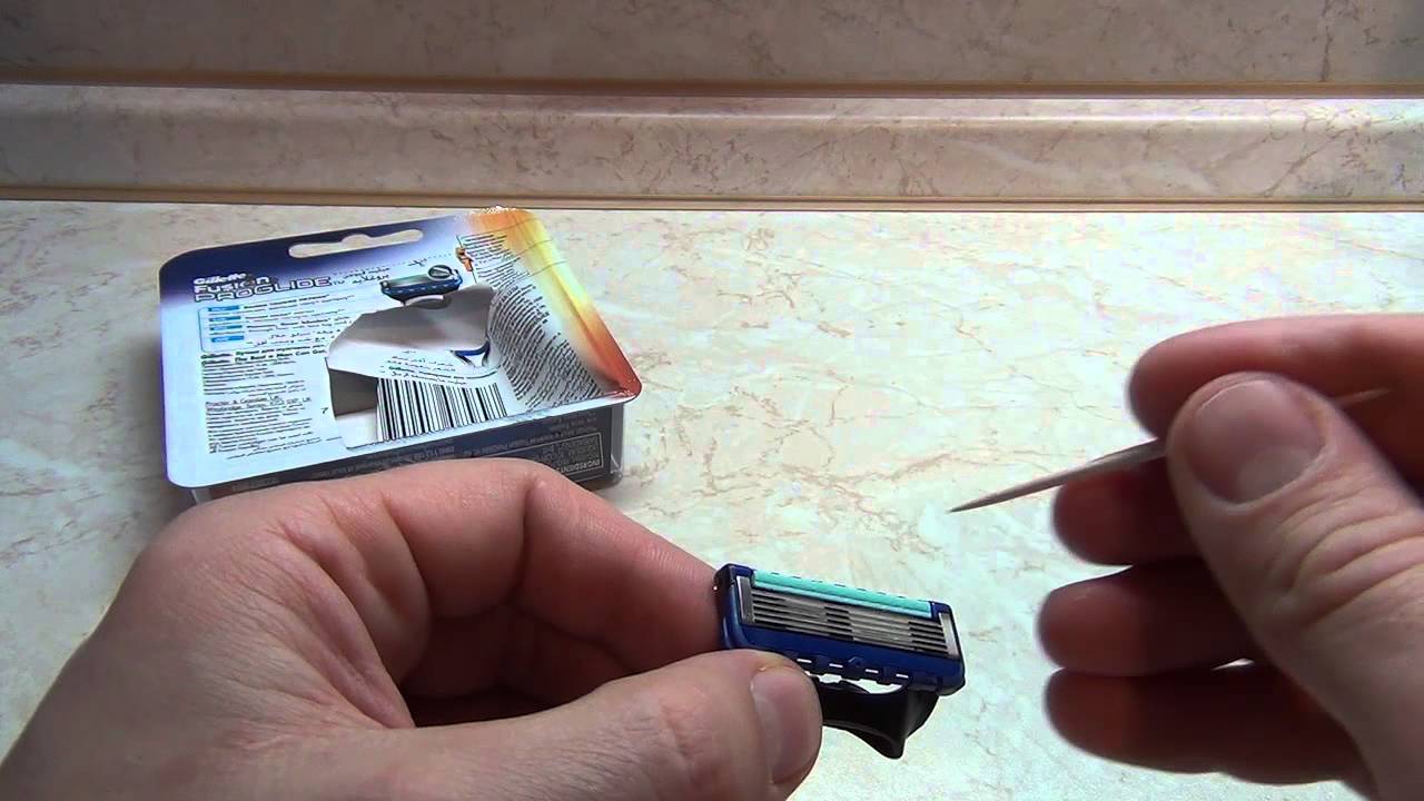 Лезвия Gillette:отличие оригинала от подделки