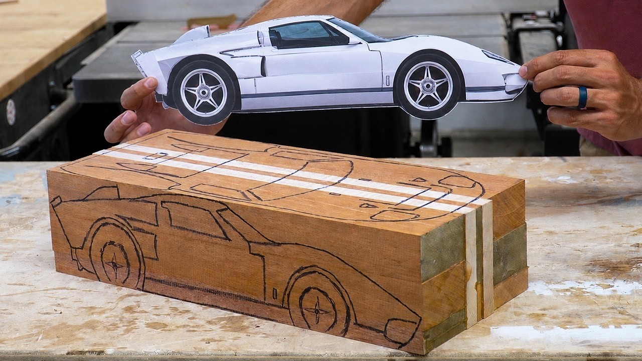 Этот брусок превратился в GT40