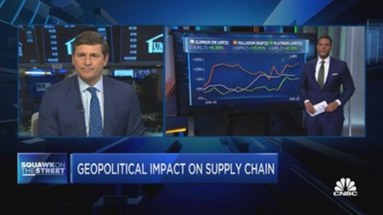 Russia-Ukraine tensions weigh on global supply chain