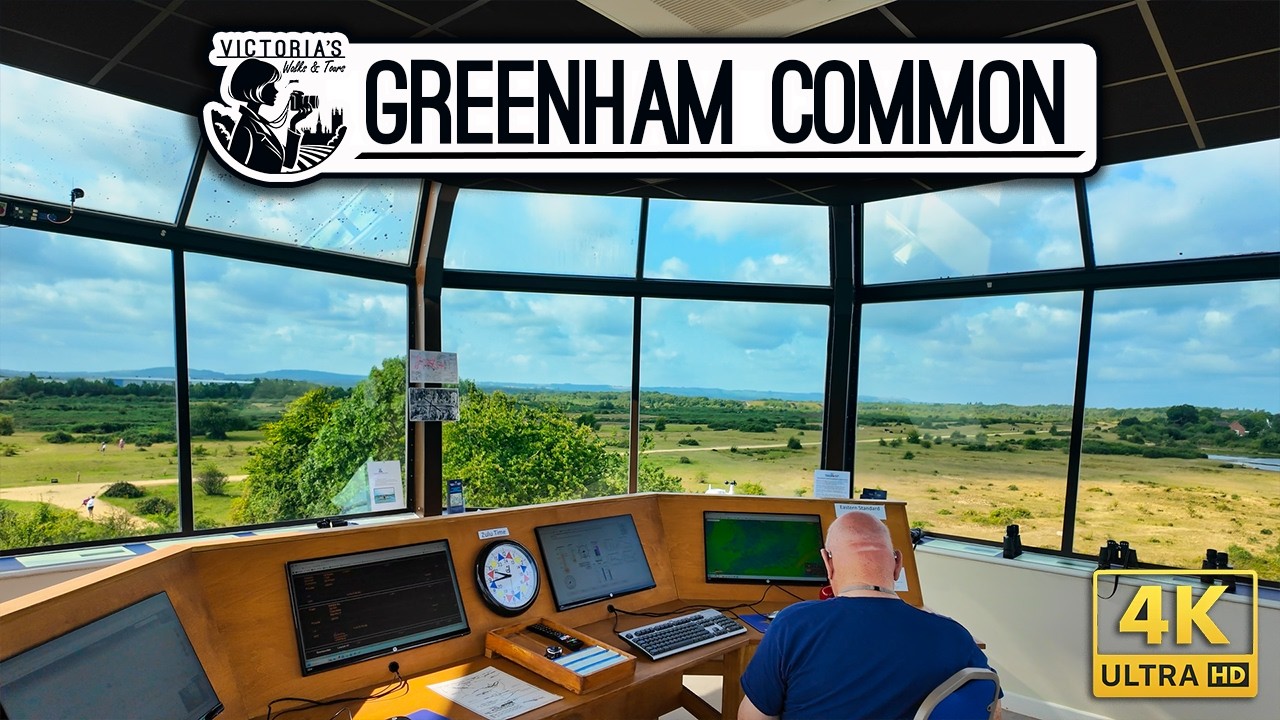 My Walk Around A Nuclear Bunker at Greenham Common, Berkshire, UK: Where Star Wars was Filmed [4K]
