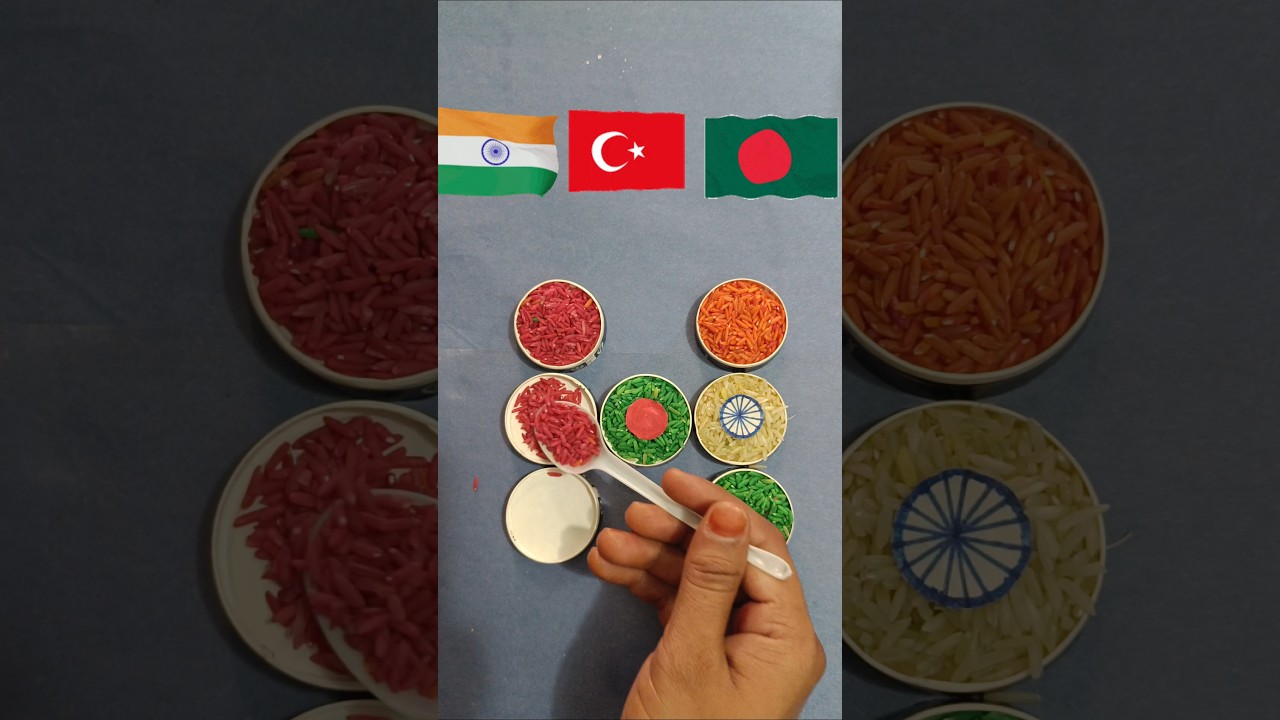 🇮🇳🇧🇩🇹🇷 Flag Drawing || Republic Day Drawing || Independence Day Drawing #shorts #viral