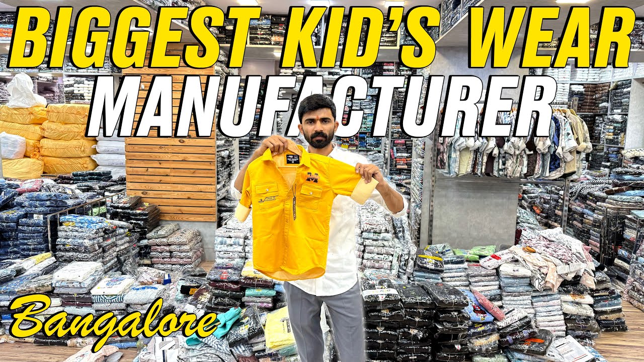 Biggest Kid’s Shirts Manufacturer in Bangalore / Shree NX Bengaluru 